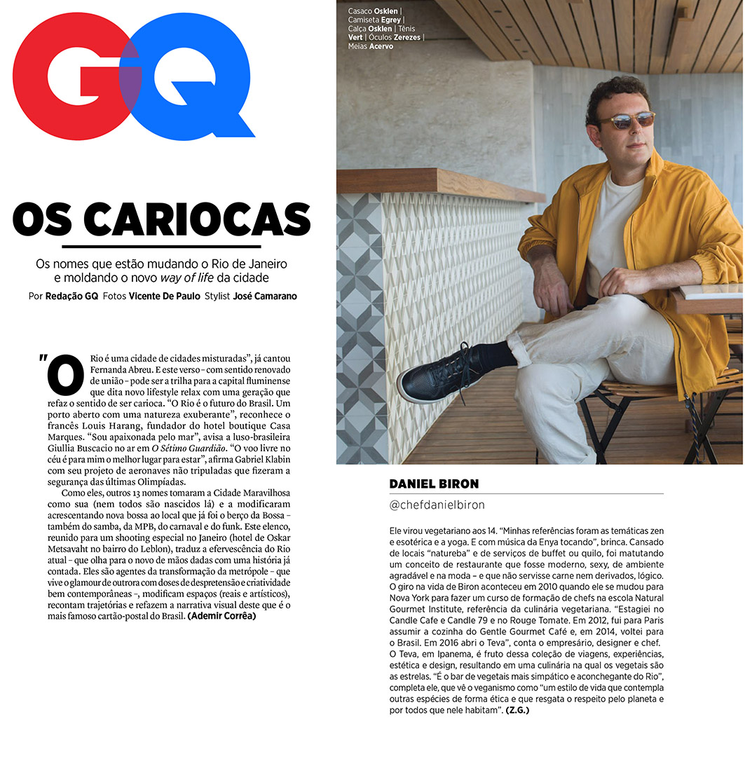 GQ Magazine – Os cariocas
